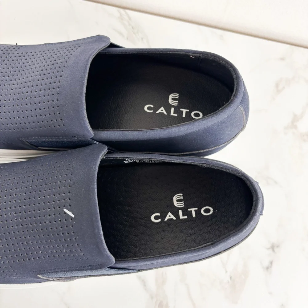 Calto Men’s Invisible Height Increasing Sneaker Shoes Sz 11